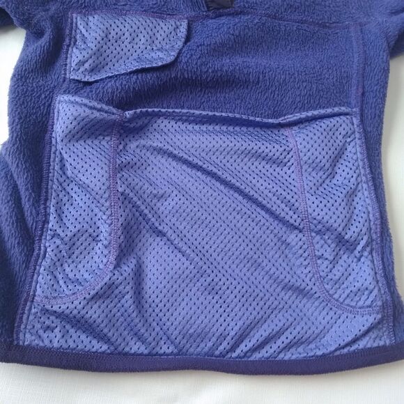 Patagonia Re-Tool Snap-T Indigo Purple Fleece Pullover Sweatshirt Women's Small - Picture 13 of 15